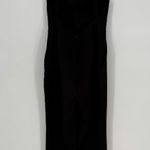 BCBGMAXAZRIA Jumpsuit Women S Black Sweetheart Neck Spaghetti Strap Built In Bra Photo 8