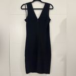 Calvin Klein Black V Neck Bandage Dress Size S Photo 2