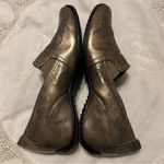 Easy Street  Bronze Metallic Slip On Shoes Women’s Size 7.5 Lazer Cut Design Photo 6