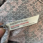 Free People Womens Blouse Top Floral Button Up Long Sleeve Black Pink Medium Photo 5