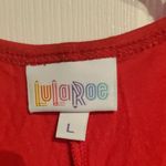 LuLaRoe  Classic Red Sleeveless Tank Photo 1