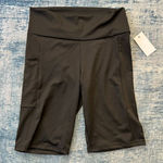 Ymi NWT!  Black Tight Athletic Shorts with Pocket Large Photo 0