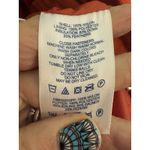 Lands' End  XS Orange Puffer Down Feather Women's Jacket Coat Size 2-4 XS Hood Photo 3