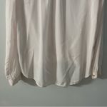 Velvet Tees Velvet Heart White High/Low Top. Subtle light pink. Photo 8