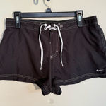 Nike  Women’s Blake Swim Board Shorts with White Stitching - Size Large Photo 0