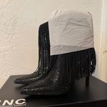 INC I.N.C Black Sequin Heels Photo 0