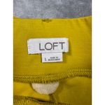 Loft  Belted Shorts High Waist Casual Everyday Yellow‎ Size L Photo 1