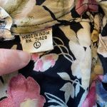 Vintage Take Away Size L Mixed Print Button Up Front Top Shirt Blouse Floral Size L Photo 4