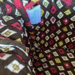 Vera Bradley  Messenger Bag Puccini Brown Floral Laptop Carry Purse Photo 12