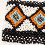 Beaded Native American Multi Color Stretch Bracelet Cuff Accessory Photo 1