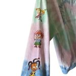 Nickelodeon Rugrats Tie-Dye  HOODIE Multicolor Soft Kangaroo Pocket SZ XL #1302 Photo 6
