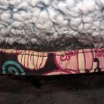 Vera Bradley Vintage Hannah Mod Floral Pink Retired Fall 2007 Bag Handbag Purse Photo 3