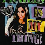 Urban Outfitters Snooki Pickle Queen Jersey Shore Reality TV Series T-Shirt L Photo 1