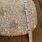 Vintage White Beaded Purse Clutch wedding Photo 5