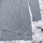 Soybu Long Sleeve Dress Sporty 1/4 Zip Mock Neck Grey Women M Cozy Athletic Photo 4