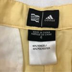 Adidas Golf Canary Yellow Tencil Polyester Athletic Shorts Womens Size 4. Photo 2