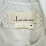 Anthropologie ruffle mini dress with lace Photo 7