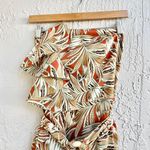 Alexis Strapless Ruffle Printed Faina Midi Dress Multicolor Women's medium Photo 7