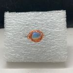 Handmade Opalite wired stainless steel Ring - size 4.5 Photo 0
