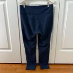 Outdoor Voices Two Tone 7/8 Legging in Black and Navy Photo 2