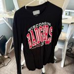 Wisconsin Badgers Long Sleeve Black Size M Photo 1