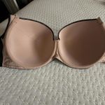 Soma 42DDD Stunning Support Geo Lace Full Coverage Underwire Black Nude Underlay Size undefined Photo 8