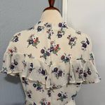 SweetSalt Clothing Sweet Salt Women Floral Homestead Classic Vintage Cream Lined Midi Dress Size 12 Photo 7