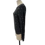 Spiritual Gangster Starry Vibes Gold Star Gray Sweatshirt Top Shirt Size XS Photo 6