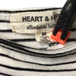 Heart & Hips  Affordable Luxury Black White Striped Back Slit Tank Dress Womens M Photo 10