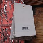 Mac Duggal  6030 Womens High Neck Embellished Mesh Gown With Slit Dress Coral Photo 14