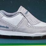 Reebok Women's Tan/White Leather Golf Shoe Sz 8.5 Photo 3