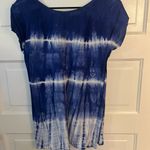 Charming Charlie blue tie dye top Photo 1