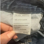 KanCan Jeans Size 13 Button Fly Flared Hem Flare Blue Denim 30" Waist Photo 9