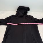 James Perse  Asymmetrical Zip Black Hoodie size 1 Photo 9