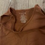 Intimately Free People Top Women’s small Burnt Orange Crop Compression High Neck Brown Photo 1