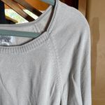 Avenue  Women's Elegant Light Gray 100% Cotton Sweater Size 2X 18/20 Photo 4