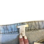H&M Light Blue White Wash Jean Shorts Distressed  High Waisted Women’s Size 8! Photo 2