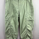 Style & Co Women’s Size 16 Mint Green Capri Cargo Pants Photo 0
