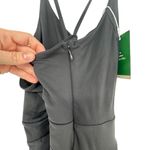 Halara NWT  backless zipper pocket wide leg quick dry resort slip jumpsuit medium Photo 5