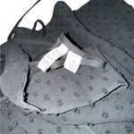 Elle  Black Textured Mini Dress Photo 5