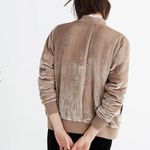 Madewell Velvet Bomber Jacket Photo 1