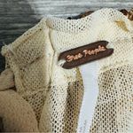 Free People  Lights Out Sequin Halter Cropped Top Neutral Combo Gold Color Sz XL Photo 12