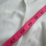 Abercrombie & Fitch NWT  form to flatter one shoulder ribbed maxi dress white M Photo 4