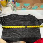 Gap New  Black Gray Lightweight Soft Hoodie Womens Size XS Photo 6