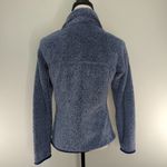 Patagonia ‎ Womens Shaggy Fleece Pullover Jacket Sweater Blue S Photo 4