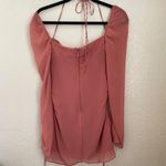 House Of CB 'Baby 'Pink Chiffon Cutout Halter Mini Dress/Size XS Photo 8