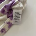 Abound  Purple and White Tie Dye Ribbed Muscle Tank Top Small Photo 5