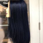 Blue wig sale Long thick silky 2019 Wig Silky Photo 2