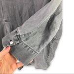 ZARA  Woman Premium Denim Collection - Grey Oversized Long Sleeve - Small Photo 4