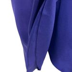 Alexander Wang 100% Silk Wrap Mini Cocktail Dress 2 Purple Petal Belt Tie Luxury Photo 5